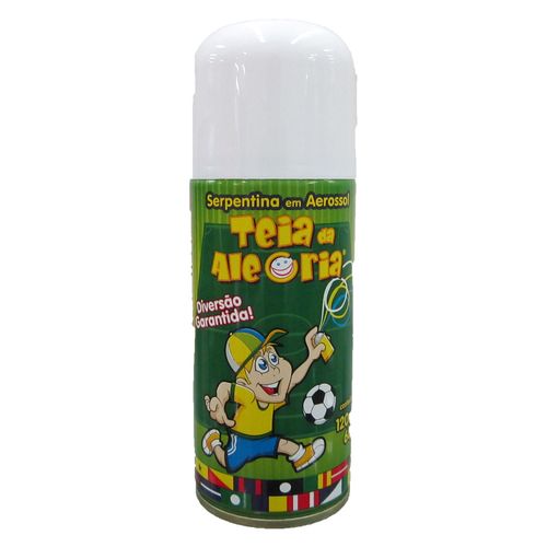 Serpentina em Aerosol - 120 ml Branco