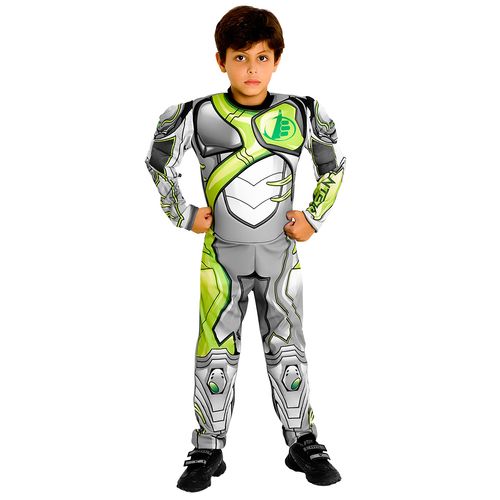 Fantasia Max Steel Infantil Luxo
