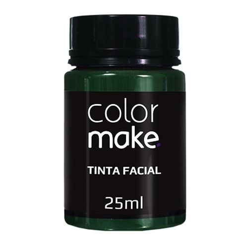 Tinta Facial Liquida Pote 25 ml Verde