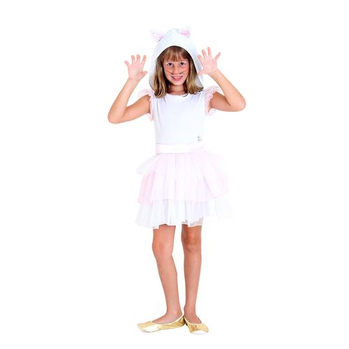 Fantasia Gatinha Infantil Vestido