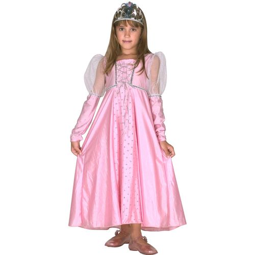 Fantasia Princesa Rosa Infantil