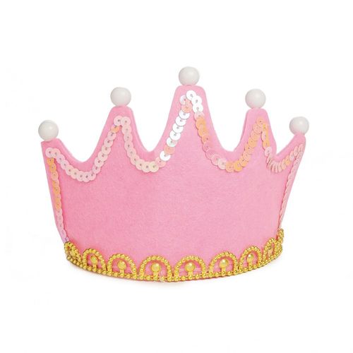 Tiara com Led - Princesa Rosa - Cromus