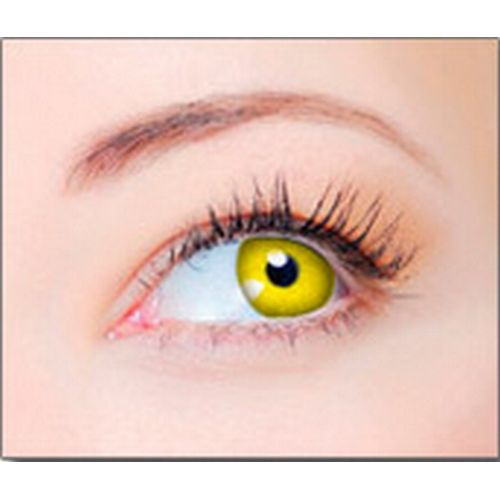 Lentes de Contato Halloween - Amarelo