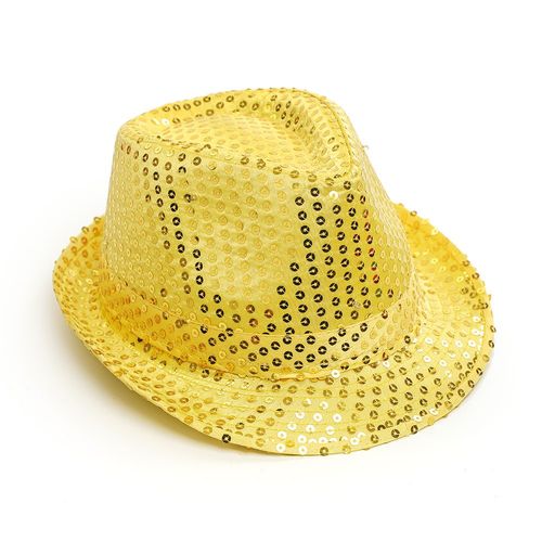 Chapéu com Led Dourado - Cromus