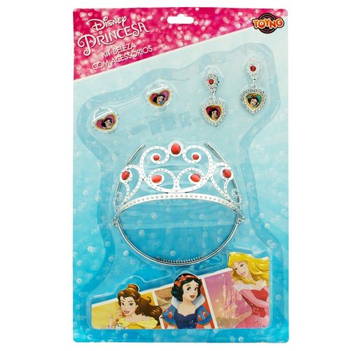 Kit Beleza com Acessórios e Tiara - Disney - Branca de Neve