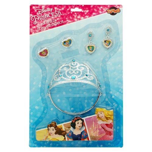 Kit Beleza com Acessórios e Tiara - Disney - Cinderela
