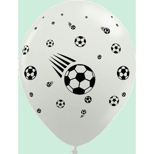Balão Ballontech Futebol Nº 10(25cm) - 25 Unidades