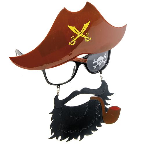 Óculos Pirata com Barba - Cromus