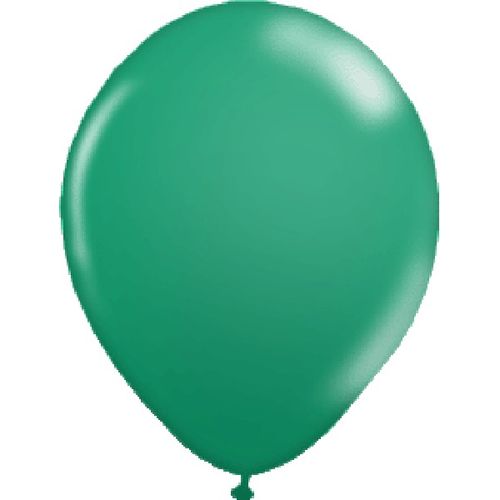 Balão Ballontech Verde Bandeira Nº 7(17,5cm) - 50 Unidades