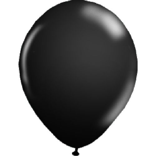 Balão Balloontech Preto Onix - Nº 9(23cm) - C/ 50 Unidades