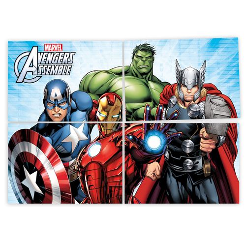 Painel - Avengers Animated - Regina Festas