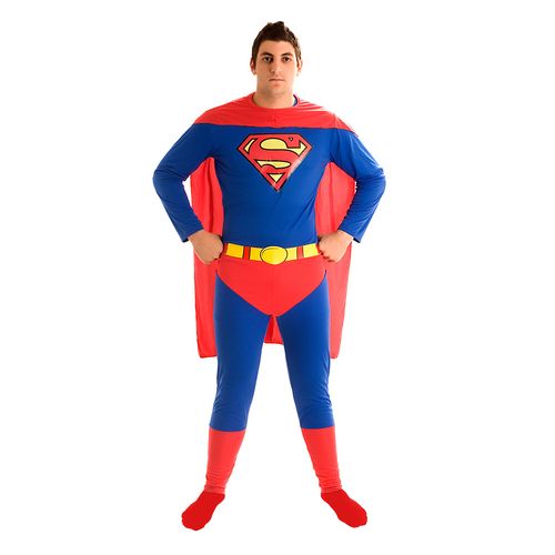 Fantasia Super Homem Standard Adulto