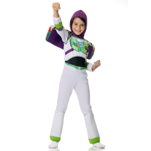 Fantasia Toy Story Buzz Lightyear  Infantil Com  Asas E Capuz
