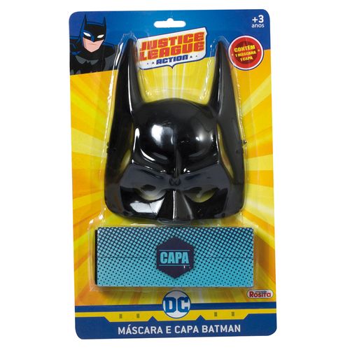 Kit Máscara e Capa Batman Infantil - Rosita