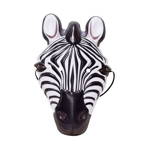 Máscara de Zebra Infantil para Festas e Fantasias