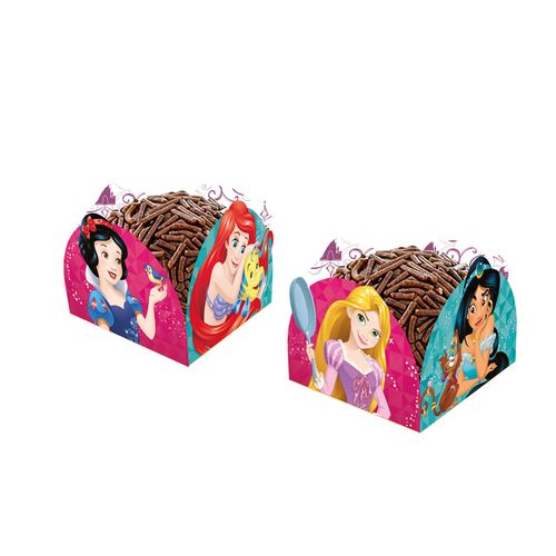 Porta Forminha 50 Unidades - Princesas Amigas - Regina Festas
