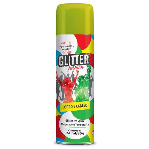 Spray de Glitter - Dourado Metalico