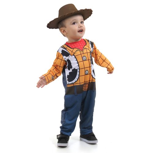 Fantasia Woody Bebê - Disney - Toy Story