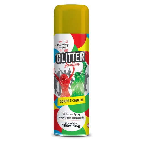 Spray de Glitter - Bronze Metalico