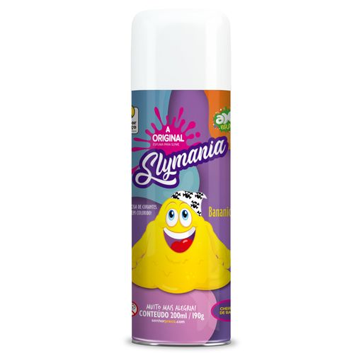 Espuminha Slyme - Bananico Amarelo