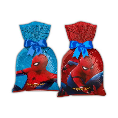 Sacola Plástica 8 Unidades - Spider Man Home - Regina Festas