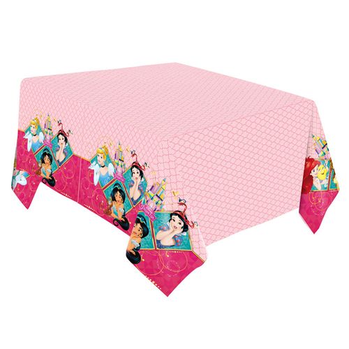 Toalha Plástica - Princesas Amigas - Regina Festas