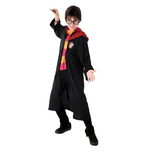 Fantasia Harry Potter Infantil Grifinória Original com Cachecol e Óculos - Harry Potter