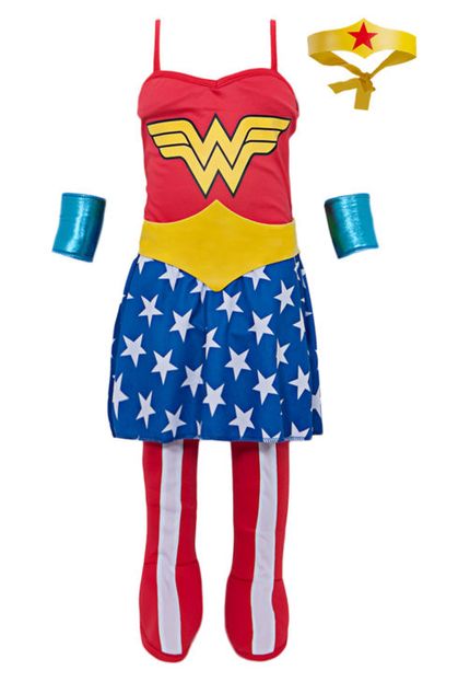 Maravilha Adulto Roupa Da Maravilha Infantil Fantasia Mulher