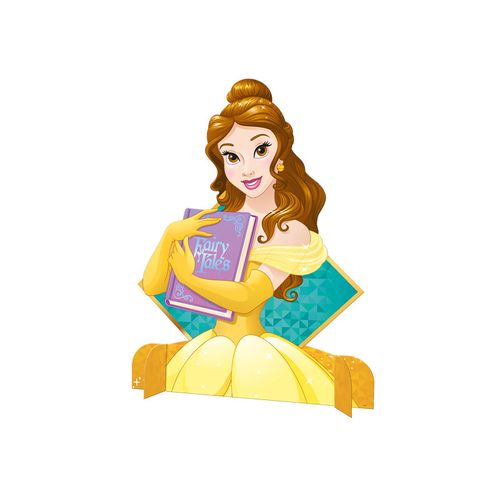 Personagem Decorativo Bela - Princesas Amigas - Regina Festas