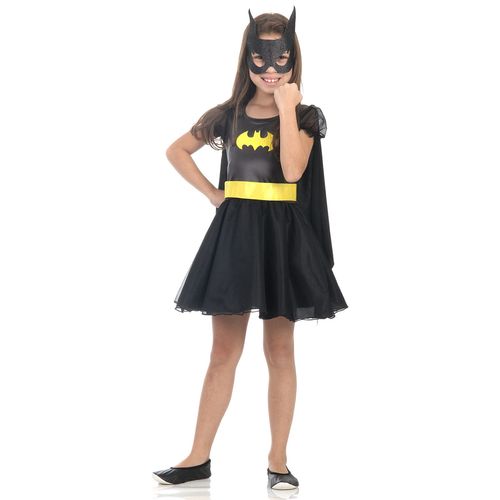 Fantasia Batgirl Princesa Infantil - Liga da Justiça