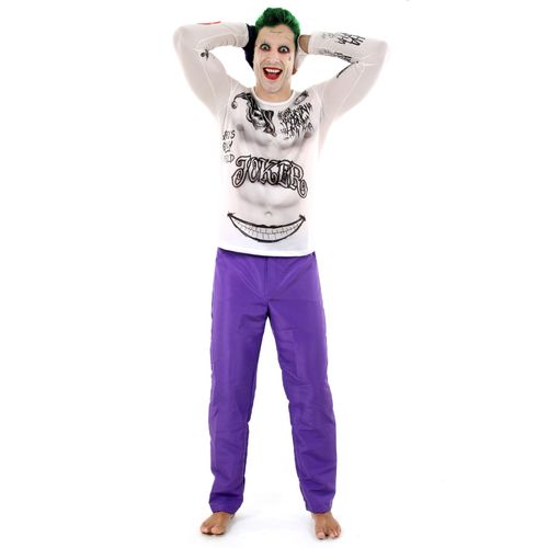 Fantasia Coringa Adulto - Joker - Esquadrão Suicida