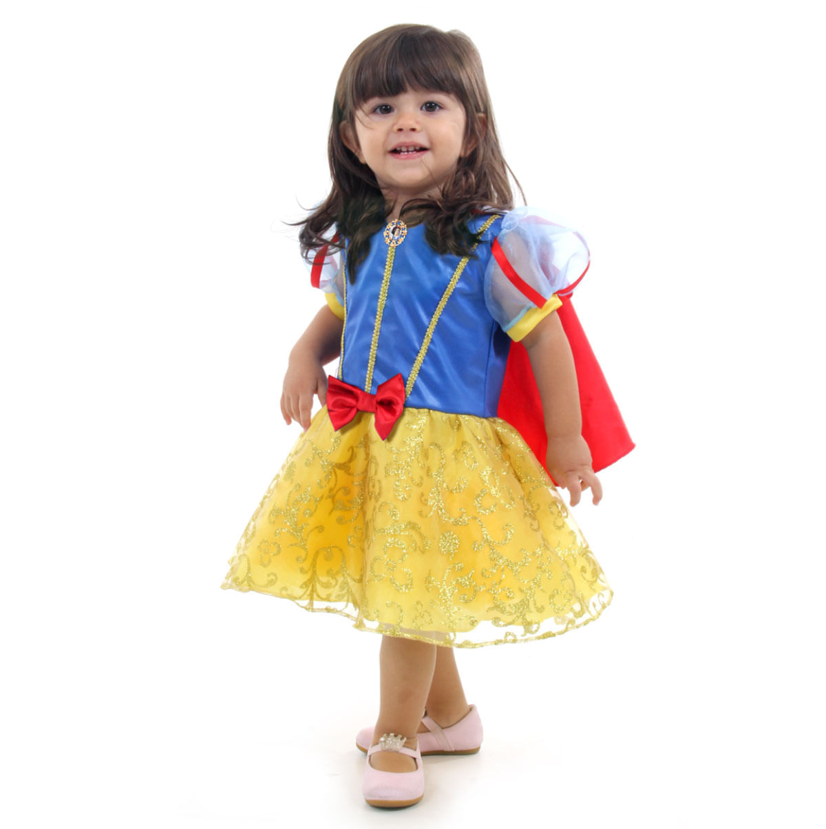 Fantasia da branca de neve hot sale para bebe de 1 ano