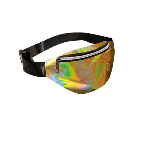 Pochete Holográfico Dourado - Cromus