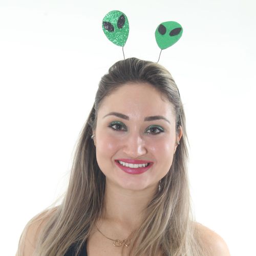 Tiara Alien Adulto - Carnaval - Fantastique