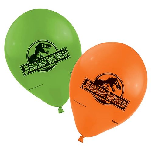Balão Imp. nº 9 (23CM) 25 Unidades- Jurassic World