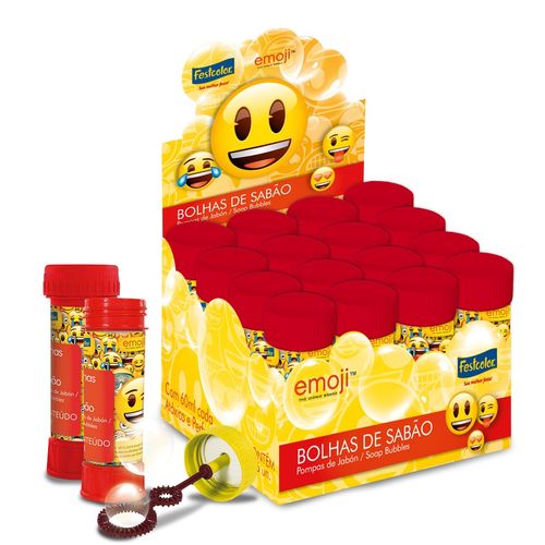 Bolha de Sabão - Emoji - Festcolor