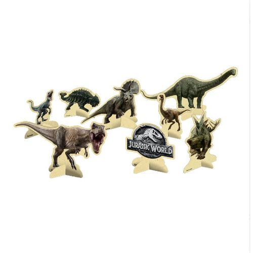 Decoração de Mesa 8 Unidades - Jurassic World - Festcolor