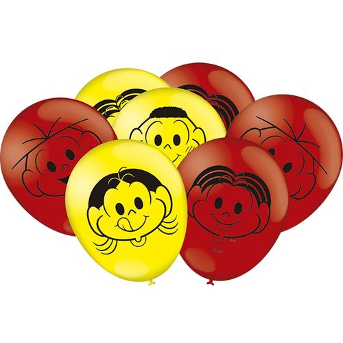 Balão Nº 9 (25 Unidades) - Turma da Monica - Festcolor