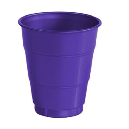 Copo 210 ML Color 10 Unidades - Roxo - Festcolor