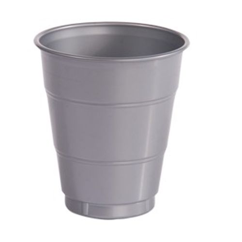 Copo 210 ML Color 10 Unidades - Prata - Festcolor