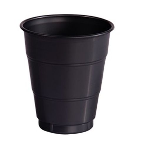 Copo 210 ML Color 10 Unidades - Preto - Festcolor