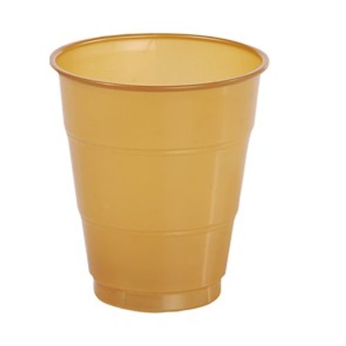 Copo 210 ML Color 10 Unidades - Ouro - Festcolor