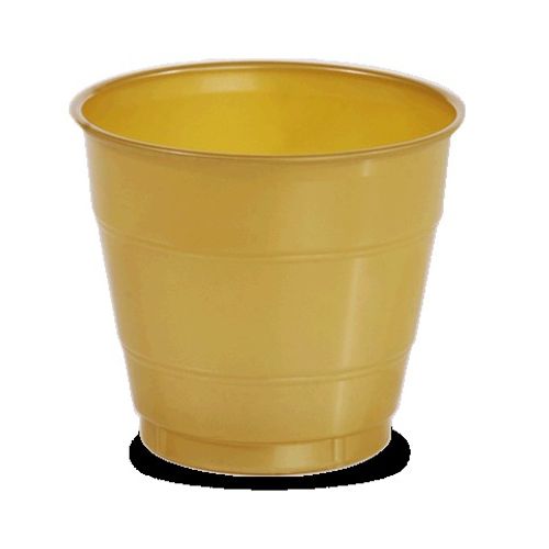Copo 266 ML Color 10 Unidades - Ouro - Festcolor