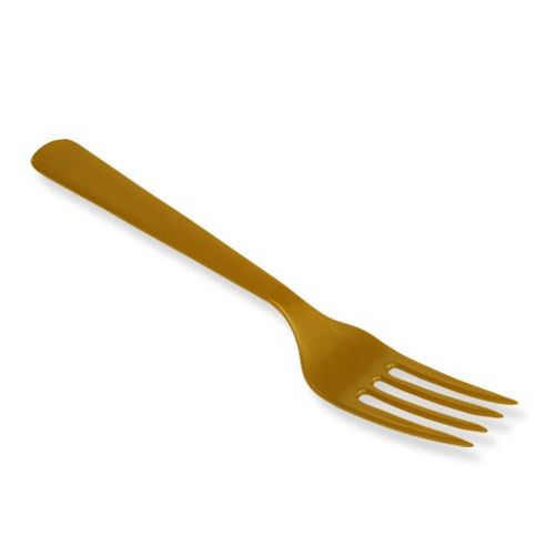 Garfo Color 10 Unidades - Ouro - Festcolor