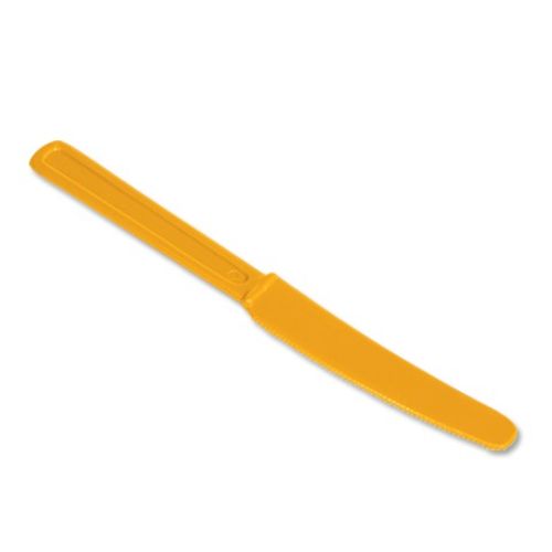 Faca Color 10 Unidades - Amarelo - Festcolor
