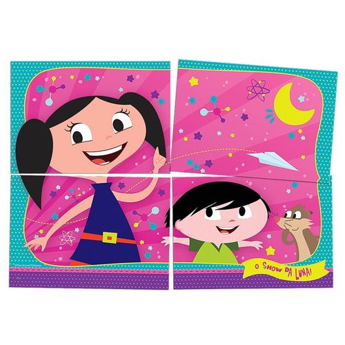 Painel Grande com 4 Laminas - Show da Luna - Festcolor