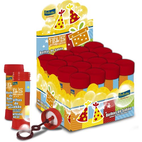 Bolha de Sabão - Feliz Aniversário - Festcolor