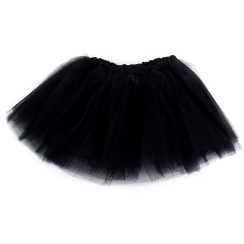 Saia de Tule Infantil - Preta