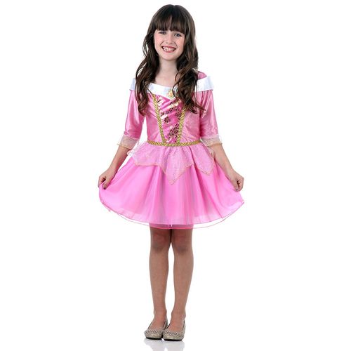 Vestido Feminino Infantil Fantasia da Cinderela Princesas da Disney, Vestido Feminino Disney Nunca Usado 79838586