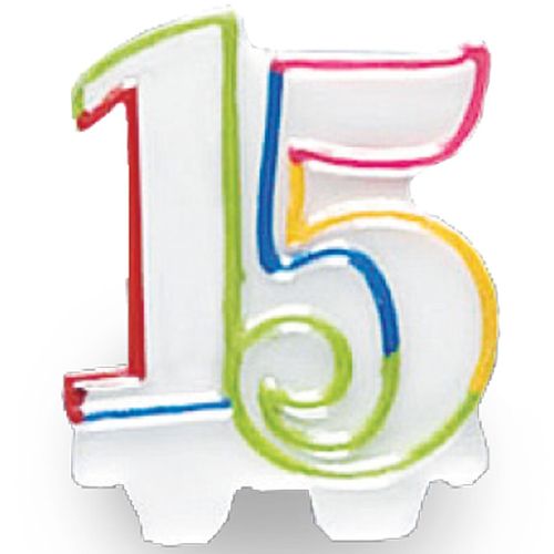 Vela 15 Anos Branca